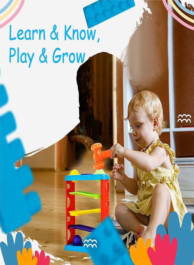 SARASI Crazy Hammer Game for Kids, 3 Rattle Colorful Balls (Multicolor) - Image 3